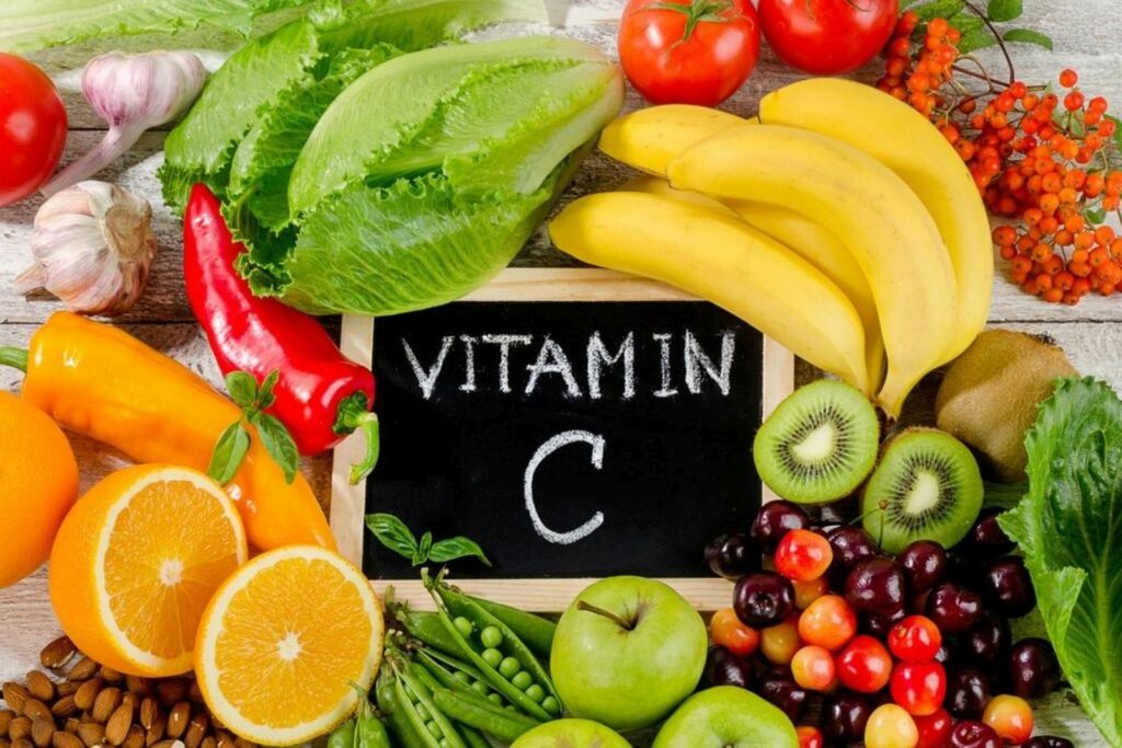 Vitamin c in fruits and vegetables