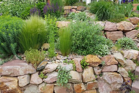 Dry stone walls for gardens: 5 tips for proper planting